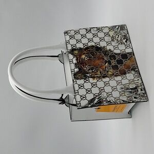 1380- Valentino by Mario Valentino Marie Tiger Crossbody Made In Italy N…